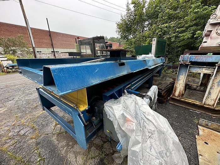 Used PULPER CONVEYOR RUBBER BELT 257" LENGTH 39" BELT WIDTH