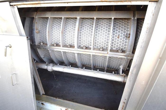 Used FKC MODEL SHX - 800 X 6000L SCREW PRESS 316 SS