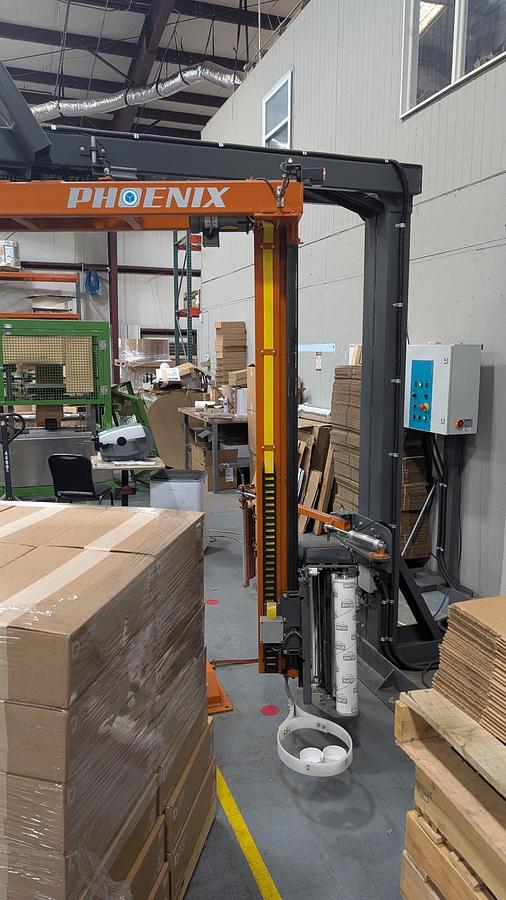 Used PHOENIX WRAPPERS MODEL PRTL-2150A PALLET WRAPPER MFG 2020