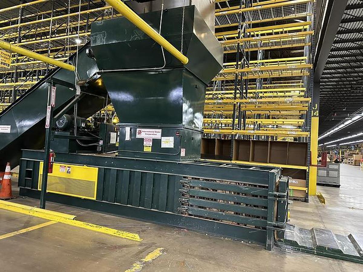 Used 2006 INTERNATIONAL BALER CORPORATION NA-1295-48 HORIZONTAL CLOSED DOOR BALER