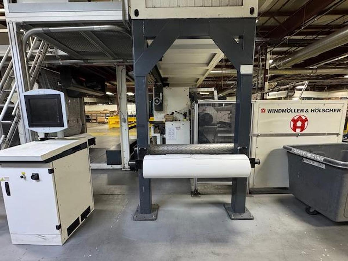 Used 52" WIDE W&H PRIMAFLEX 8 COLOR PRINTING PRESS - STILL RUNNING