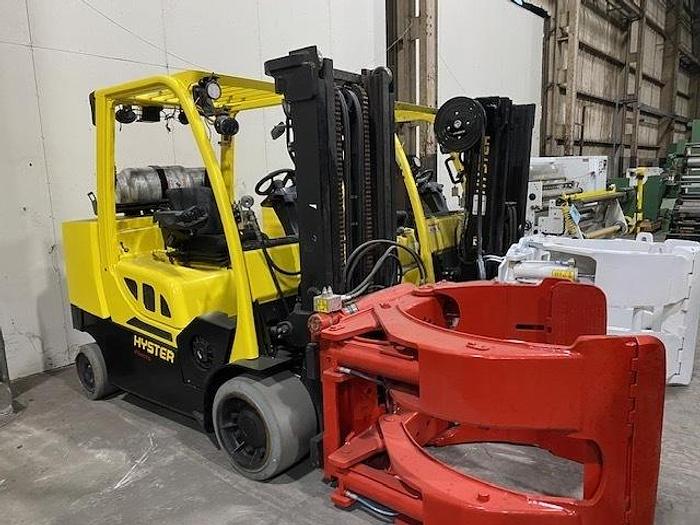 Used 2019 HYSTER S120FTPRS 12,000 POUND CAPACITY FORKLIFT WITH FORKS