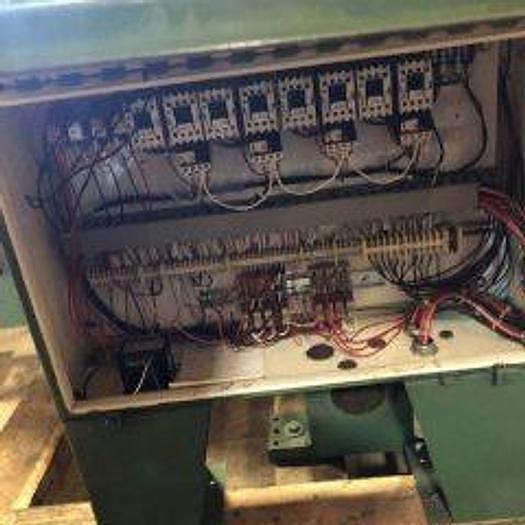 Used 70" JAGENBERG SHAFTLESS FLOOR PICK UP UNWIND STAND 60" DIAMETERS