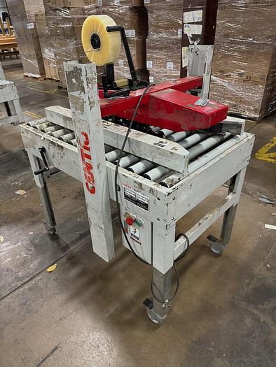 Used CENTRAL CP-322U CASE TAPER CARTON SEALER SYSTEM