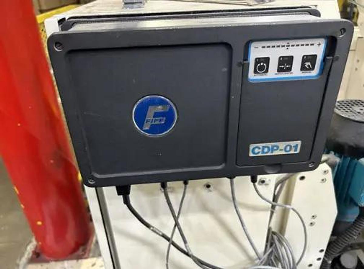 Used 110" WIDE DEACRO DA653D / 162C SIMPLEX REWINDER