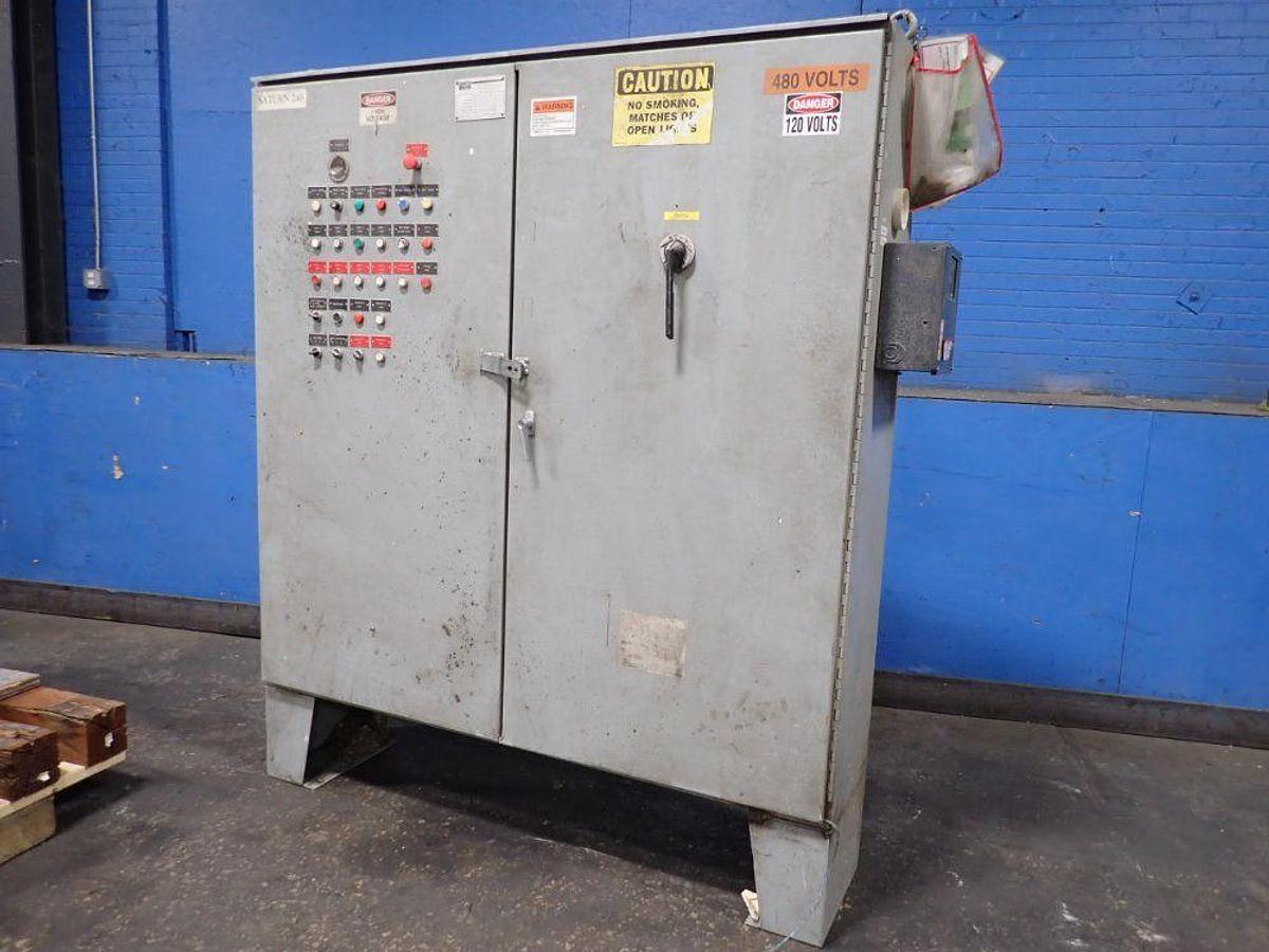 Used 63" GRANUTECH SATURN ROTO-GRIND MODEL M160H SINGLE SHAFT SHREDDER 200 HP