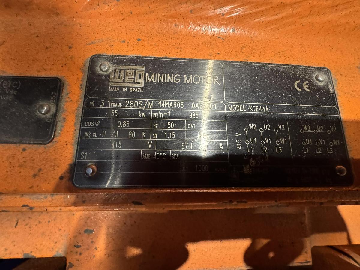 Used 80.5" WIDE AUSQUIP MODEL JM-80-60 TWO DRUM WINDER