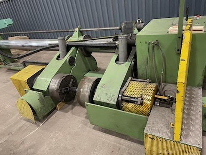 Used 100” WIDE PASABAN SHAFTLESS FLOOR PICK UNWIND STAND 60" DIAMATER
