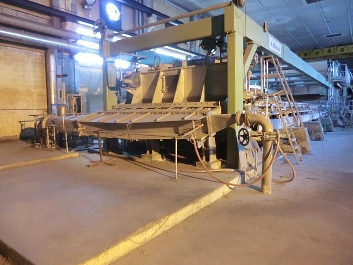 Used 125" VOITH PULP DRYER 800 G/M2 BLEACHED HARDWOOD