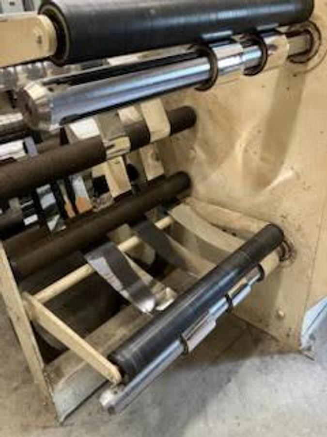 Used 30" WIDE STANFORD MODEL 638 CANTILEVEREDd DUPLEX SLITTER REWINDER