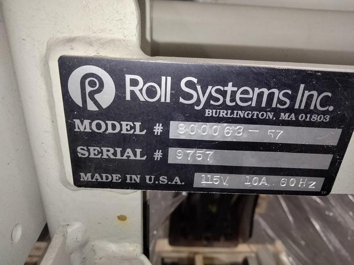 Used ROLL SYSTEMS 800063-57 UNWINDER 50" MAX DIAMETER (1)