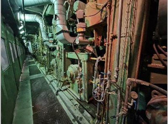 Used 220" (5.6M) VOITH PAPER MACHINE WITH SPEED SIZER 170,000 TPY 