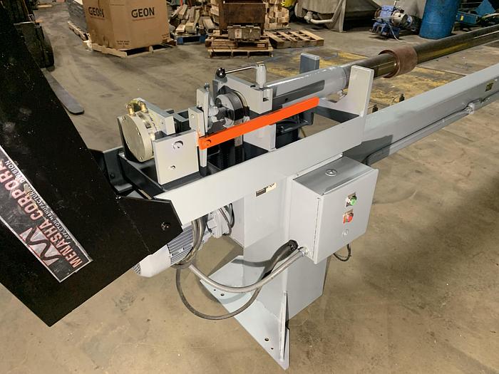 Used APPLETON S-200 SEMI AUTOMATIC CORE CUTTER 4" MANDREL