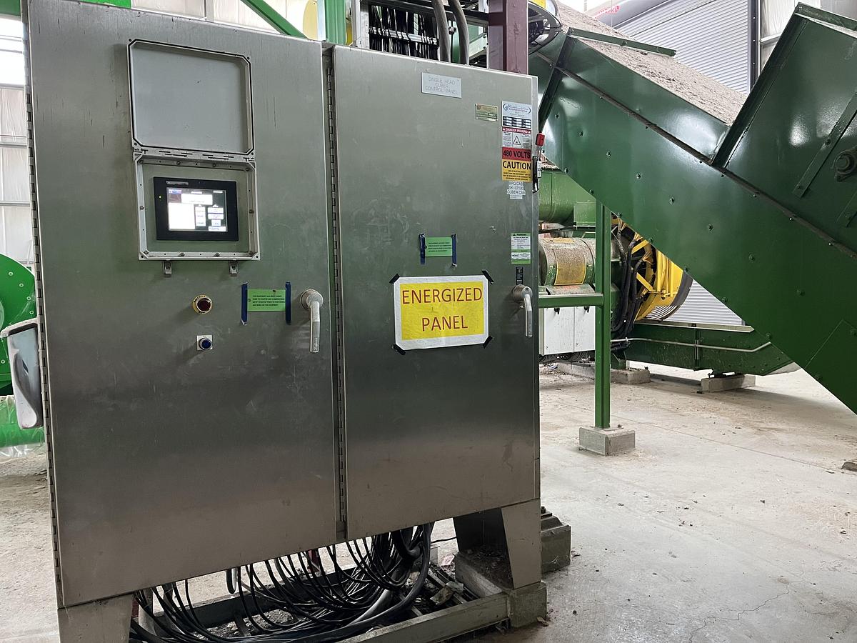 Used WARREN & BAERG MODEL W-250 CUBER FOR BIOMASS, STRAW OR RECYCLED PRODUCTS - MFG 2017