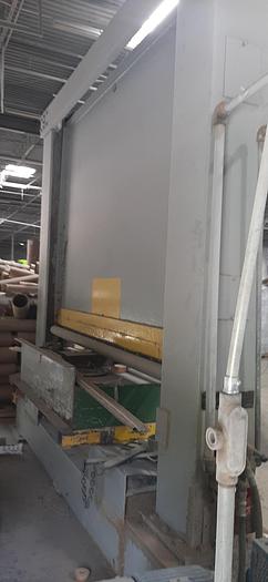 Used O.J MURRAY 96" WIDE X 80" DIA. ROLL SPLITTER