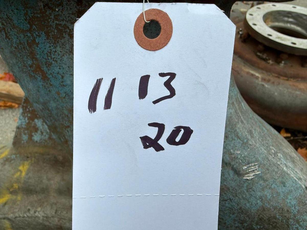 Used GOULDS PUMP SIZE 11X13-20 316 STAINLESS STEEL