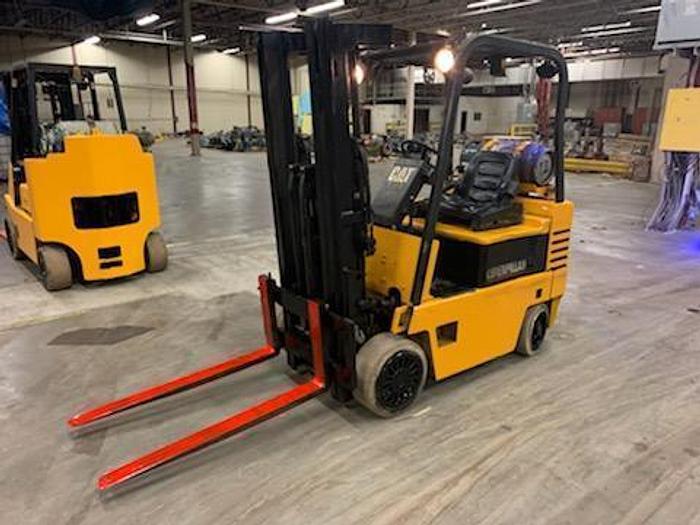 Used 5,000 POUND CATERPILLAR MODEL T50E FORKLIFT - PENDING JF