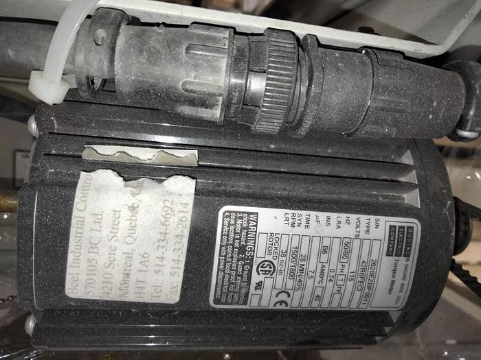 Used TECNAU LASERMAX ROLL SYSTEMS 800063-57 UNWINDER 50" MAX DIAMETER (1)-PENDING SALE