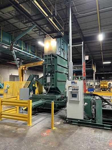 Used AUTOMATIC CONTINUOUS FEED BALER GPS GREAT SCRAP PROCESSING SOLUTIONS 80-2C-XL MANUFACTURED 2021