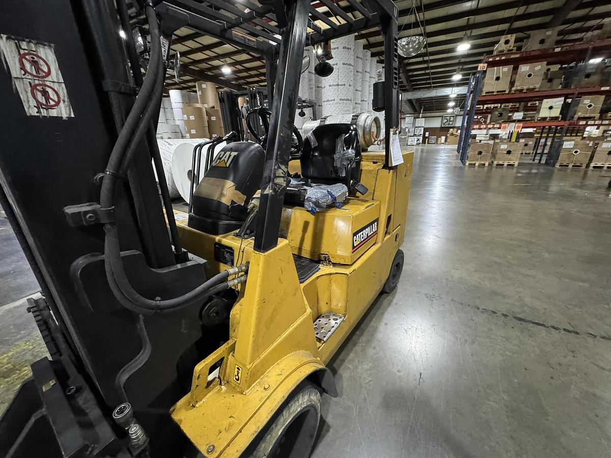 Used CATERPILLAR MODEL GC55KSTR FORKLIFT