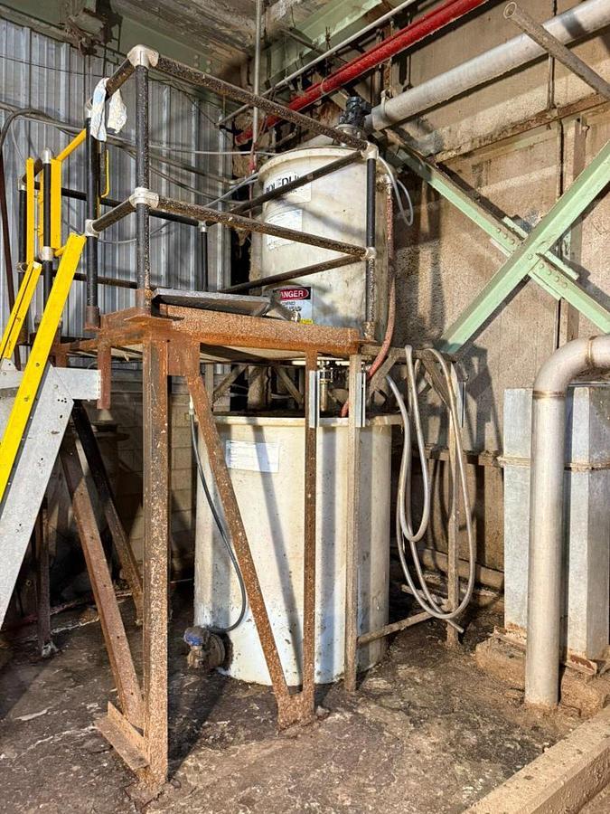 Used NALCO WATER POLISHING PUMP AND TANK SYSTEM