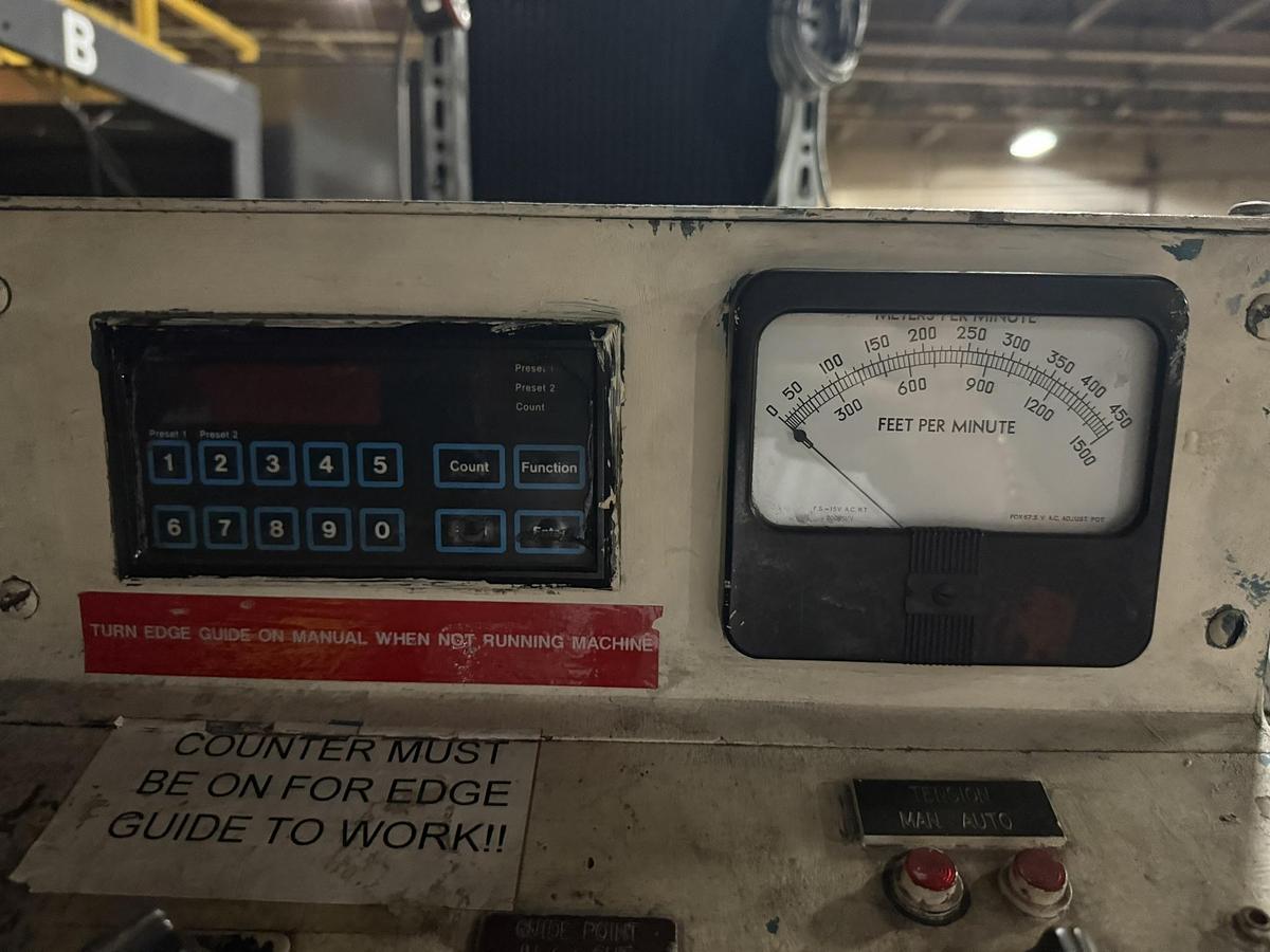 Used 32" WIDE STANFORD MAN ROLAND MODEL 152 FW DOCTOR REWINDER