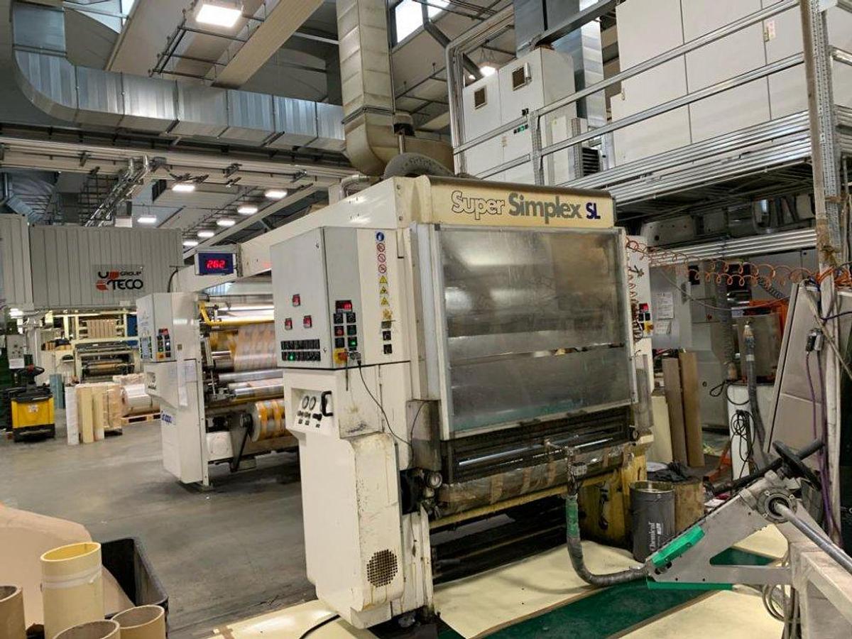 Used 51" WIDE NORDMECCANICA SUPER SIMPLEX SL HD SOLVENTLESS LAMINATOR