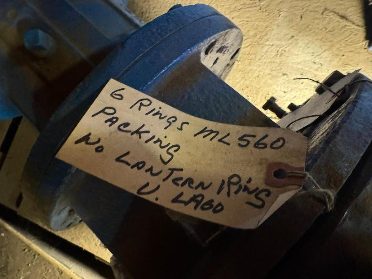 Used GOULDS PUMP MODE 3196 MTX 2X3-10 316 STAINLESS STEEL