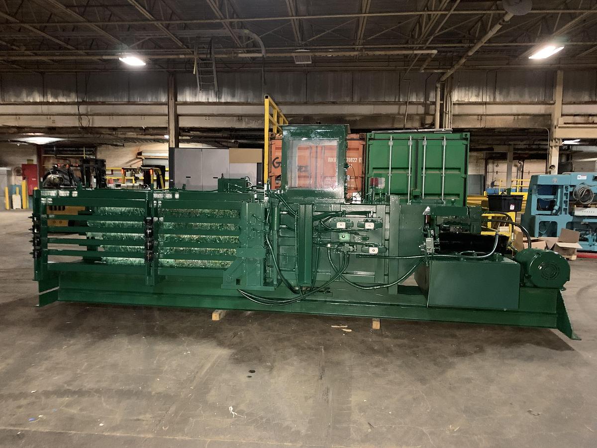 Used MAREN MODEL 203 HORIZONTAL AUTO TIE BALER 25 HP 