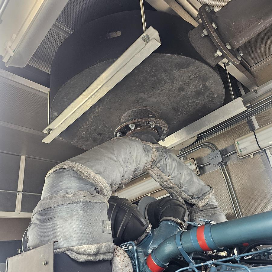 Used 500 KW GENERAC POWER SYSTEMS, INC BACK UP DIESEL GENERATOR