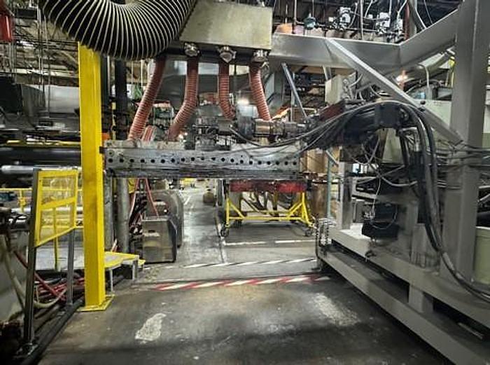 Used 47" WIDE EGAN EXTRUSION COATING LINE