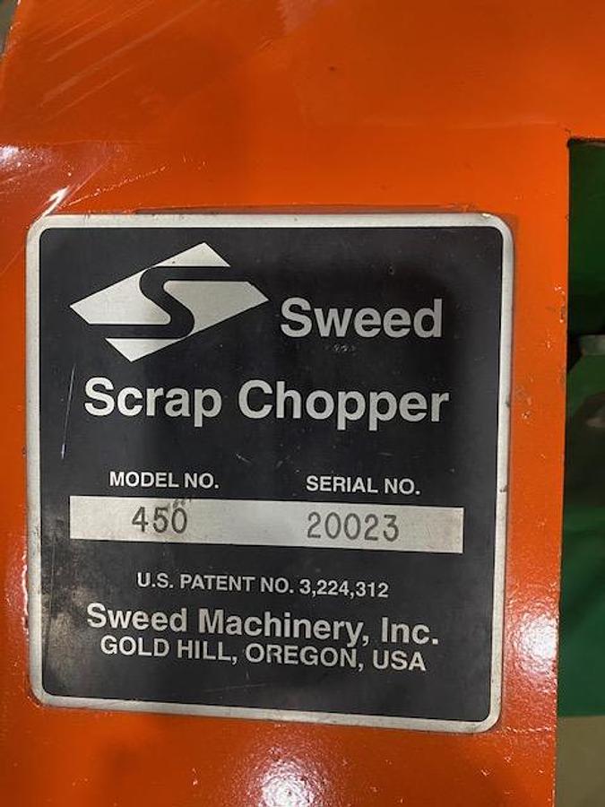 SWEED MODEL 450 SCRAP CHOPPER UNUSED
