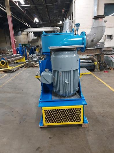 Used KADANT BLACK CLAWSON MODEL 24PS PRESSURE SCREEN WITH 125 HP MOTOR