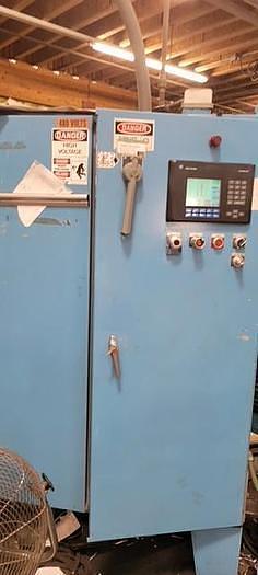 Used 72" WIDE CEI/GERBCO COUNTER ROLL SLITTER REWINDER - PENDING