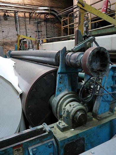 Used 130" MANCHESTER HORIZONTAL TRACK REEL