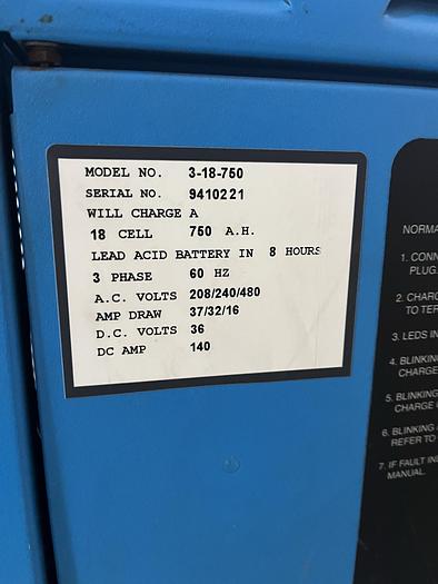 Used RAYMOND 445-C35TT 3500LB CAPACITY ELECTRIC FORKLIFT SIDESHIFT 3-STAGE MAST