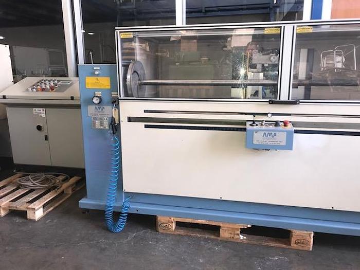 Used AMA-PISANI T-400 BALONEY CUTTER 85" WIDTH 12" DIAMTER ROLL