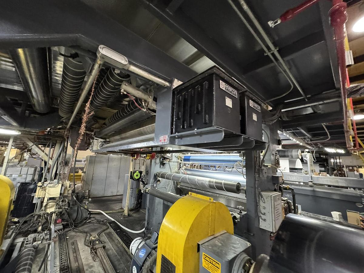 Used 72" WIDE INTAROTO LAMINATOR - PAPER & BOARD