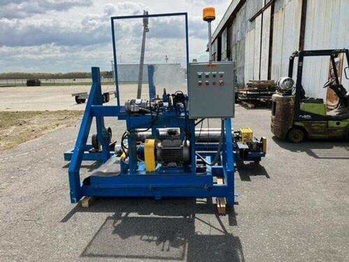 Used L-M LM PAPER ROLL SAW 20 HP 72" ROLL DIAMETER- SOLD