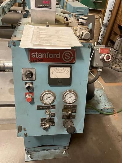 Used 24" WIDE STANFORD 142-HD DOCTOR REWINDER SHEAR SLITTING