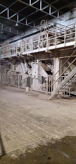 Used 122" (3120mm) TRIM CRESCENT FORMER TISSUE MACHINE
