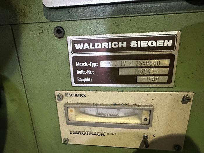 Used 334" (8500MM) WALDRICH SIEGEN ROLL GRINDER