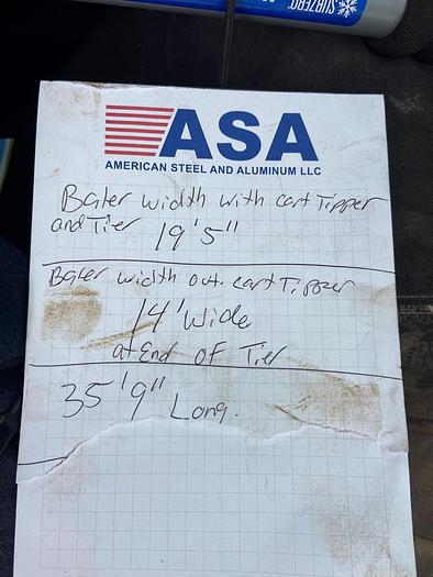 Used MAREN HORITZONTAL AUTO TIE BALER MODEL 203-338R50  50 HP - PENDING