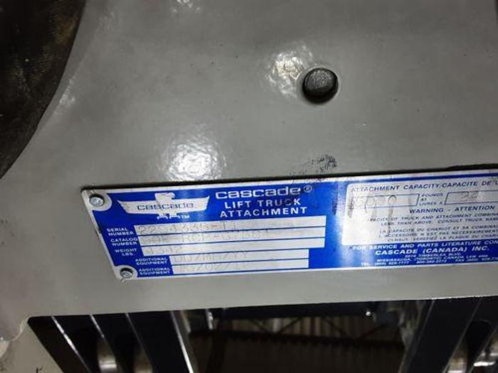 Used 2018 CASCADE 90F-RCP TISSUE ROLL CLAMP 105" DIAMETER CLASS IV