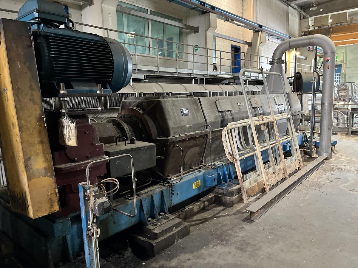 Used THUNE EUREKA (KVAERNER) SCREW PRESS MODEL SP70L