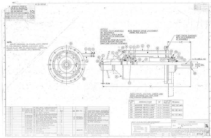 Used BLACK CLAWSON 60NP60 .012" (0.30MM) SLOTS 21,500 GPM (81,386 LPM) LOW PULSE PRESSURE SCREEN