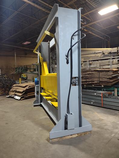 Used MORDEN ROLL SPLITTER 102" WIDE 60" DIAMETER W/ 25HP HYDRAULIC PKG.