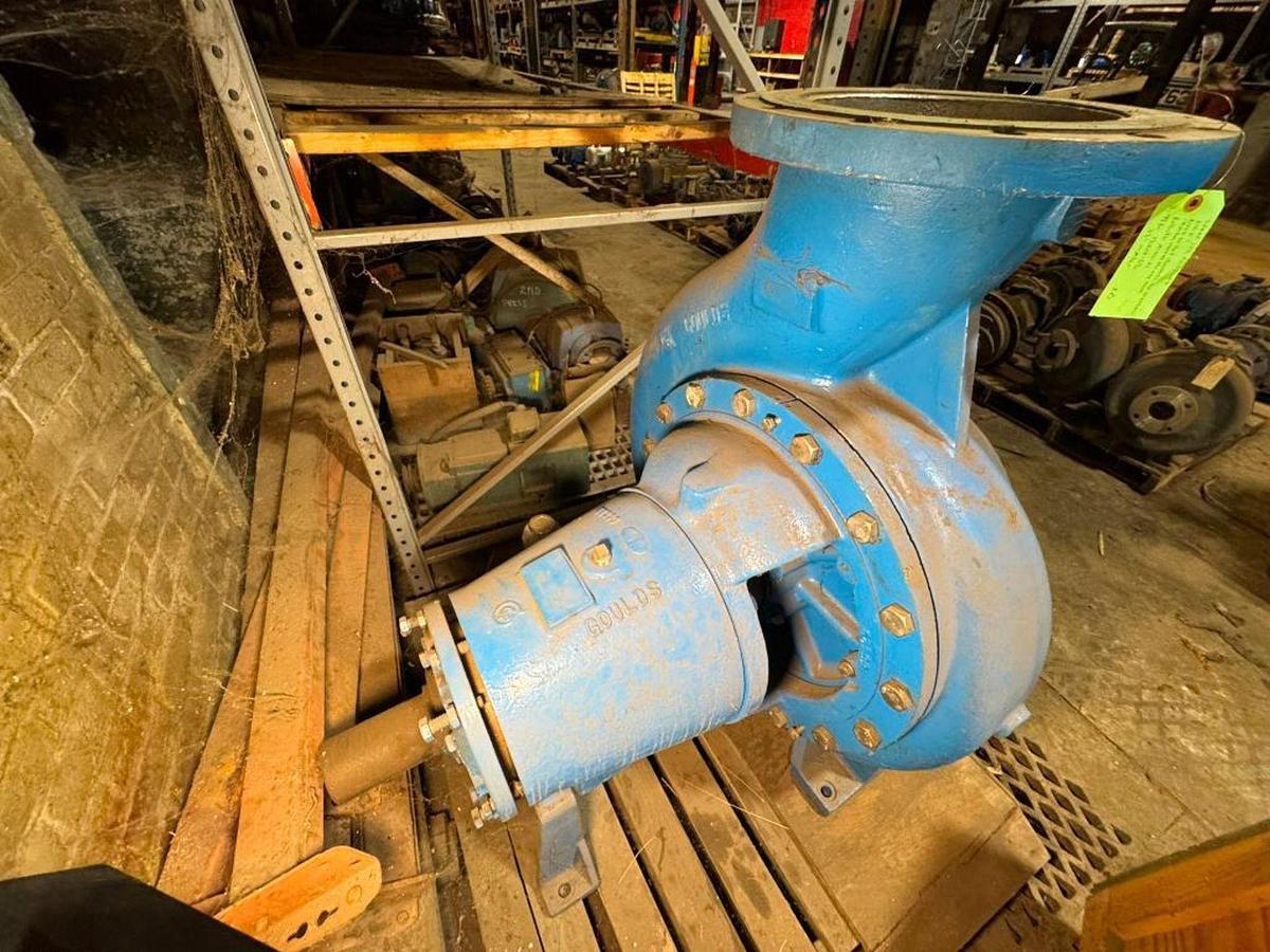 Used GOULDS 3175L SIZE 10X12-22 PUMP 316 STAINLESS STEEL