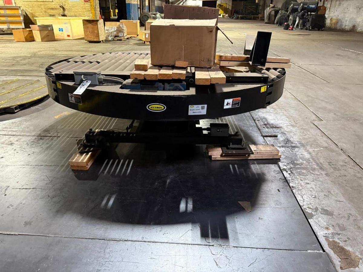 Used HYTROL MODEL 26CRPT POWERED TURNTABLE