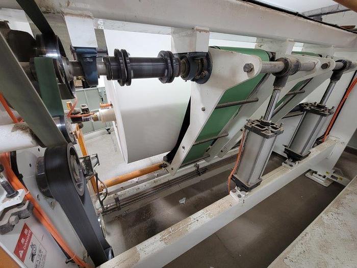 Used 112" CHAN LI (TAIWAN) JRT SLITTER REWINDER